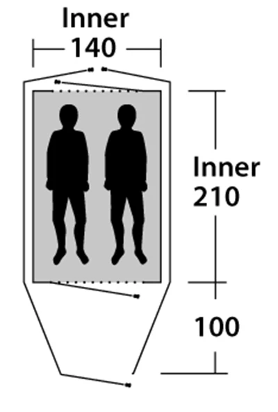 Outwell "Cloud" - 2 Personen – Bild 3