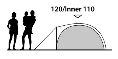 Outwell "Cloud" - 2 Personen – Bild 4
