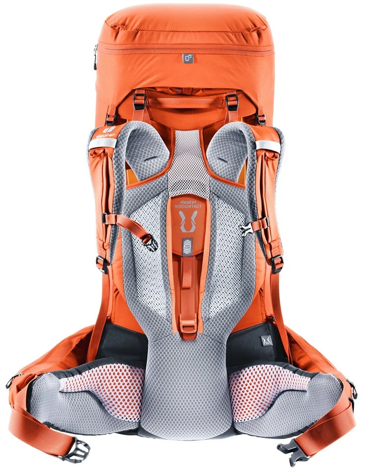 Deuter "Aircontact Core 55+10 SL" - Paprika/graphite – Bild 6
