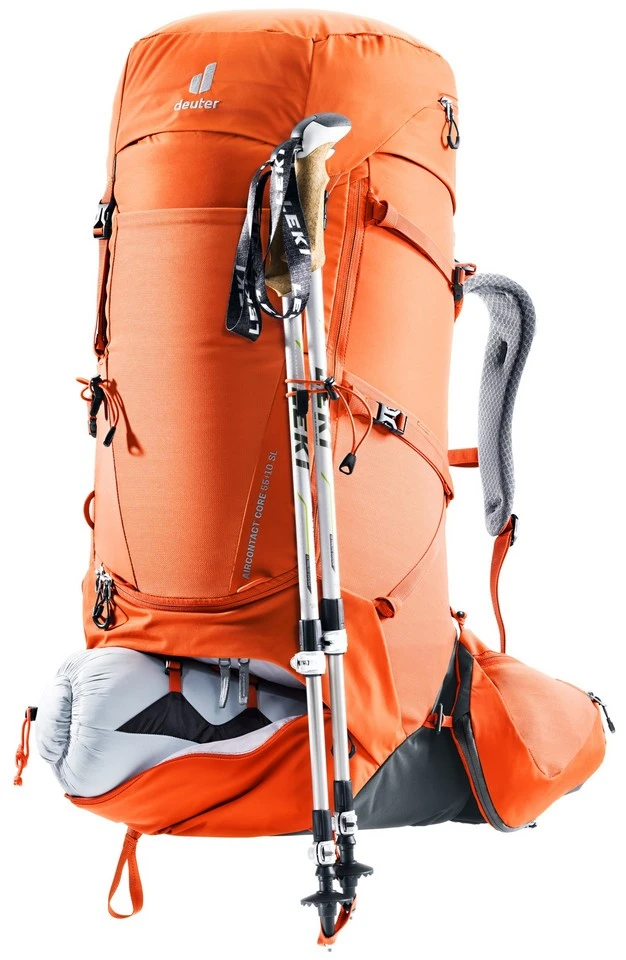 Deuter "Aircontact Core 55+10 SL" - Paprika/graphite – Bild 2