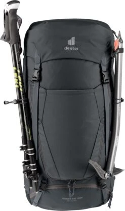 Deuter "Futura Air Trek 45 + 10 SL" - Black/graphite