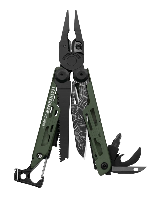 Leatherman "Signal" - Green Topo