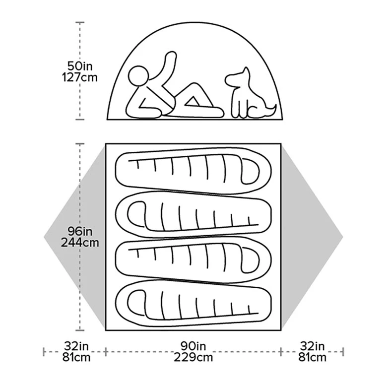 Big Agnes "Blacktail 4" – Bild 5